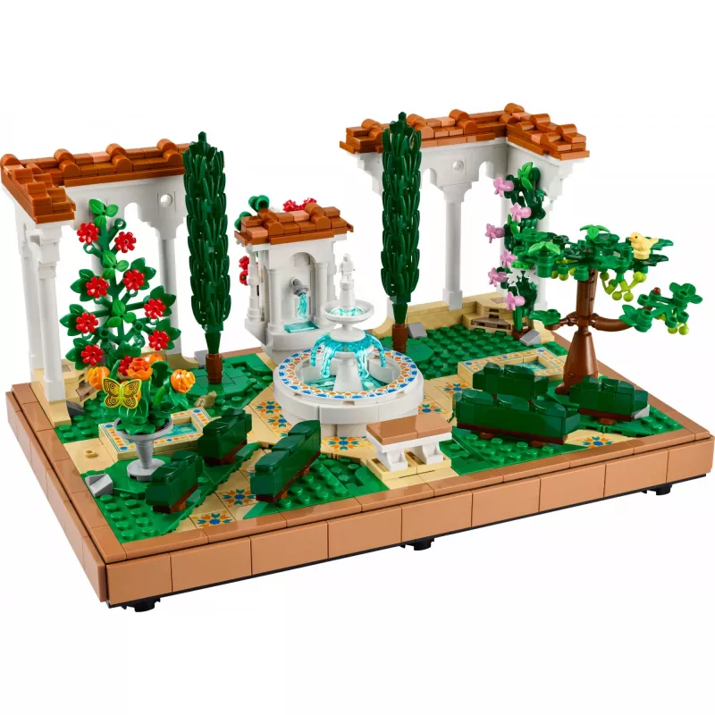 LEGO ICONS 10359 Záhrada s fontánou