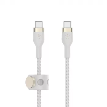 Belkin BOOSTCHARGE PRO Flex USB kábel 1 m USB 2.0 USB C biela (CAB011BT1MWH)