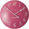 NeXtime hodiny 3084rz London Arabic, Ø34,5 cm, nástenné, ružová/biela