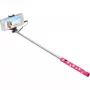 Ultron Selfie Hot Shot Pink – 15 – 45 cm selfie tyč s spúšťou fotoaparátu na rukoväti – pre smartfóny ako Samsung Galaxy, iPhone a iné (173951)