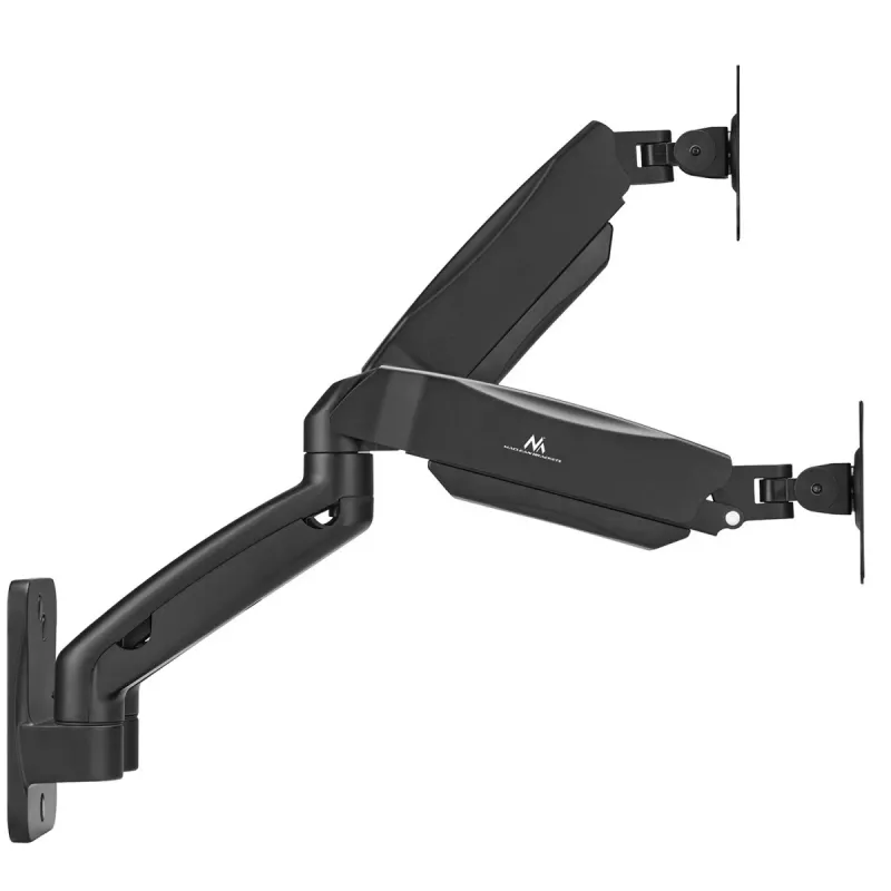 Maclean nástenný držiak pre dva monitory, 17-32'', max. 9 kg, mechanická pružina, MC-988