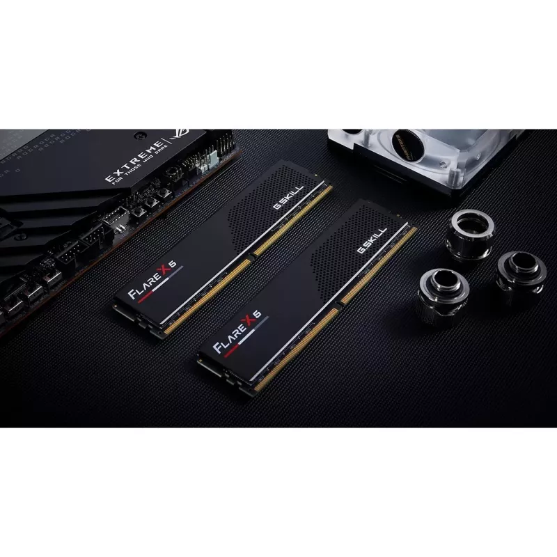DIMM 48 GB DDR5-6000 (2x 24 GB) Dual-Kit, operačná pamäť čierna, F5-6000J4048F24GX2-FX5, Flare X5, AMD EXPO