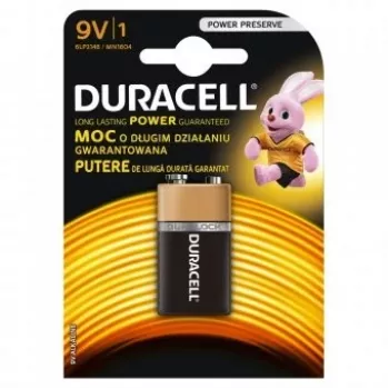 Duracell 9V batéria jednotlivé balenie 9VDUR BT0009