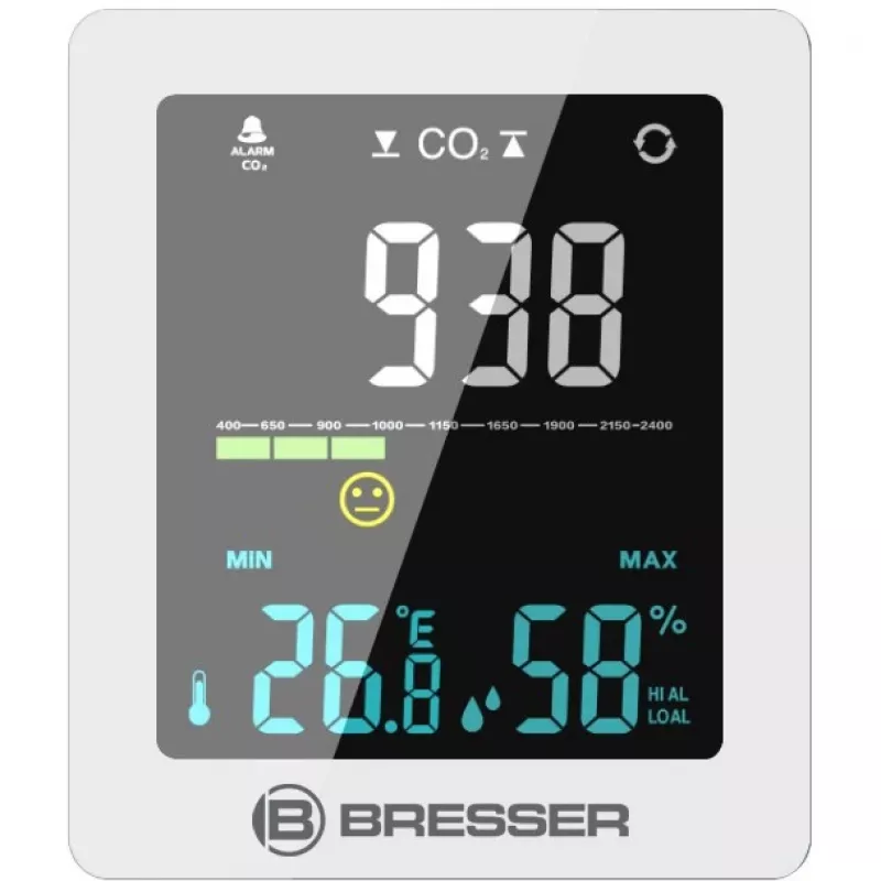 Merač kvality vzduchu Bresser Optics 7004020GYE000 CO2 teplota 0–50°C