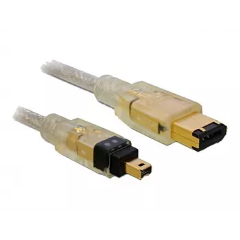 FireWire A/A kábel DeLOCK 2,0 m sivý