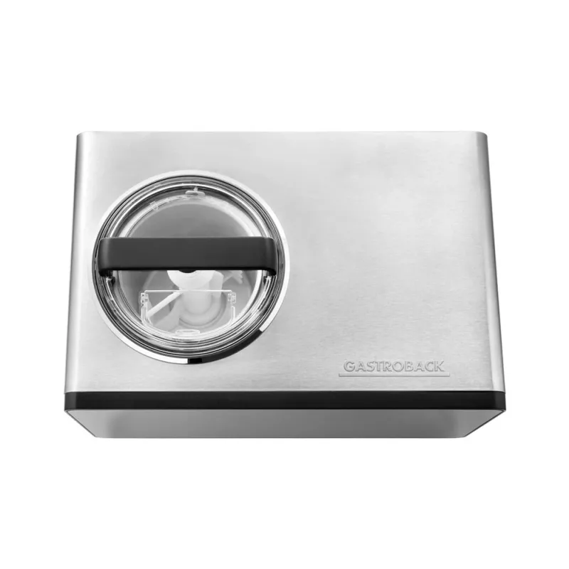 Tradičný stroj na zmrzlinu Gastroback Design Advanced Control 1,5 L 150 W čierna Satin steel