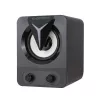 Esperanza EGS107 reproduktor 2.1 USB LED 5 W čierny