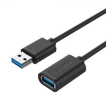 UNITEK Y-C458GBK USB kábel USB 3.2 Gen 1 (3.1 Gen 1) 1,5 m USB A čierny