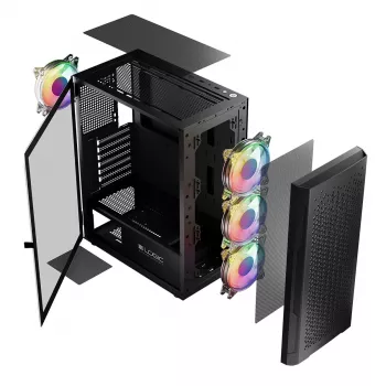 Logic ARAMIS ARGB MINIDI USB 3.0 skriňa čierna