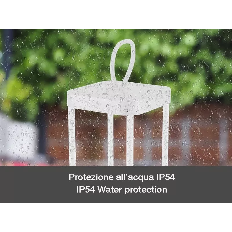 Nabíjacia lampáš Beper P207ILI101 — prenosný biely LED lampáš na batérie