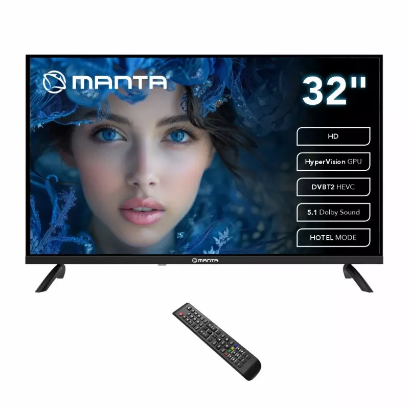 LED TV MANTA MATV001LHN32 32 palcov HD ready