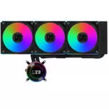 Lian Li GA II Hydroshift II LCD-C 360CL procesorový All-in-One kvapalinový chladič 12 cm čierna 1 ks