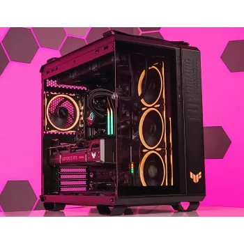 DistriNode herný PC na mieru — Ryzen 7 9800X3D + RTX 5070 Ti, 32GB DDR5