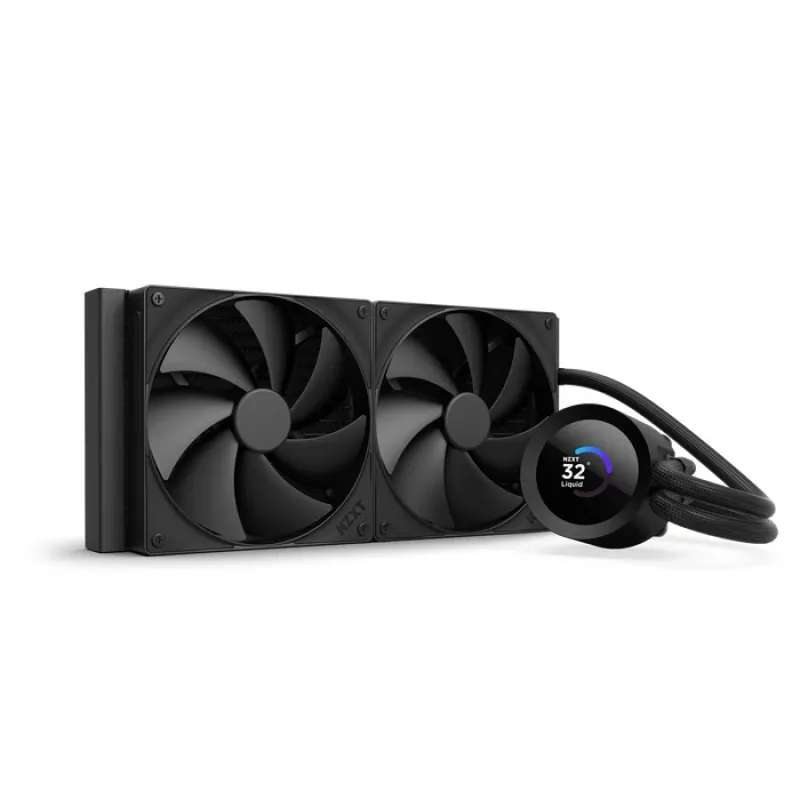 All-in-One kvapalinový chladič NZXT Kraken Plus 280 14 cm čierny