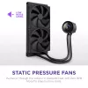 All-in-One kvapalinový chladič NZXT Kraken Plus 280 14 cm čierny