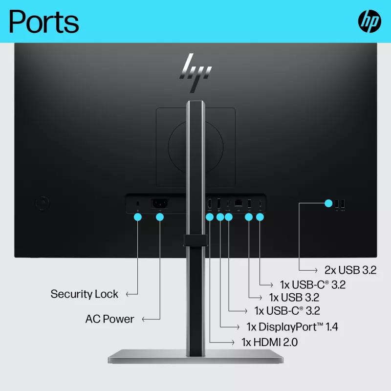 Monitor HP E-Series E27k G5 27
