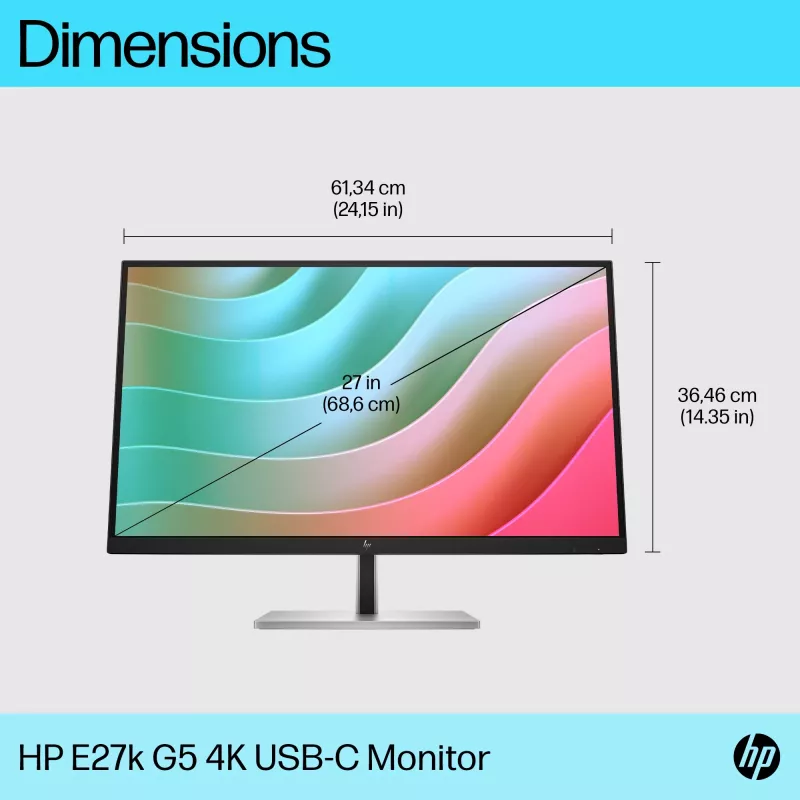 Monitor HP E-Series E27k G5 27