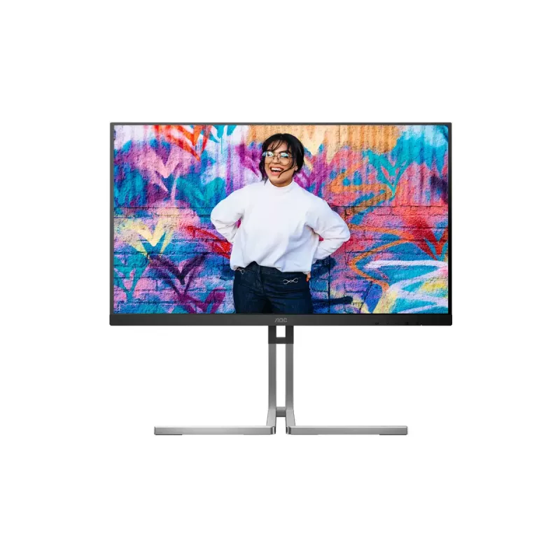 AOC Q27U3CV počítačový monitor 68,6 cm (27 inch) 2560 x 1440 pixelov Quad HD LCD čierny