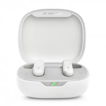 JBL Wave Flex 2 headset bezdrôtový in-ear hovory/hudba USB Type-C biela