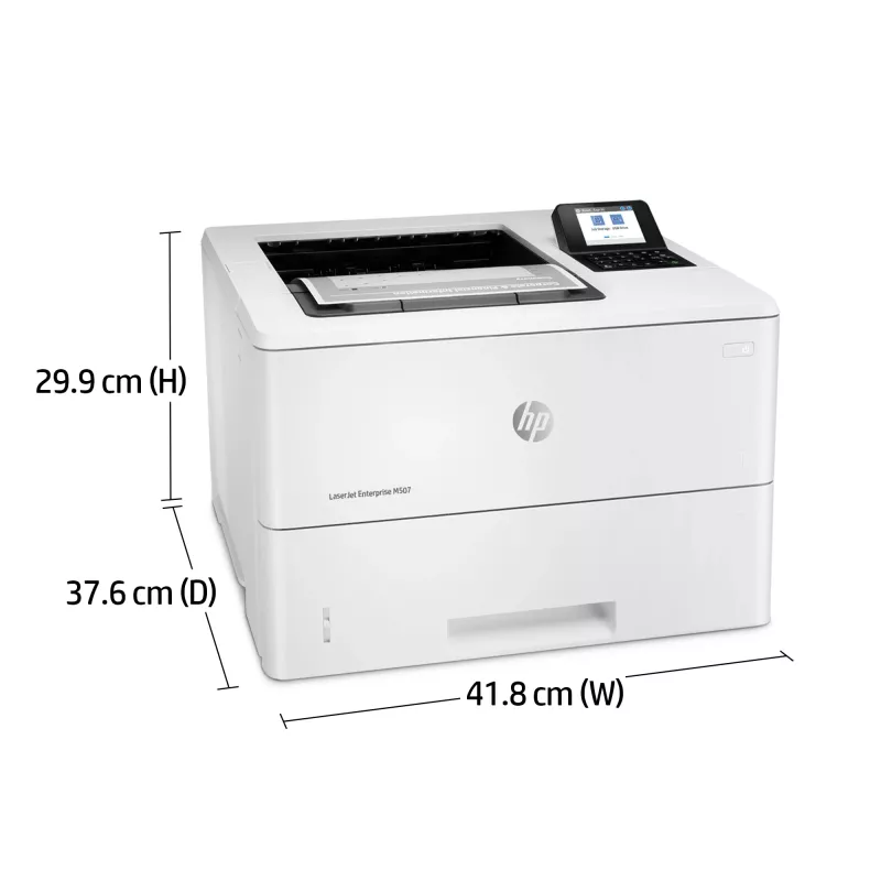 HP LaserJet Enterprise M507dn, laser, 1200 x 1200 DPI, A4, 43 str./min, obojstranná tlač, sieťový