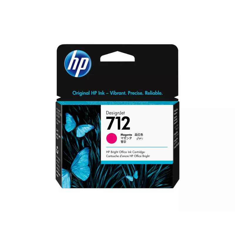 HP 712 29 ml purpurová atramentová kazeta DesignJet