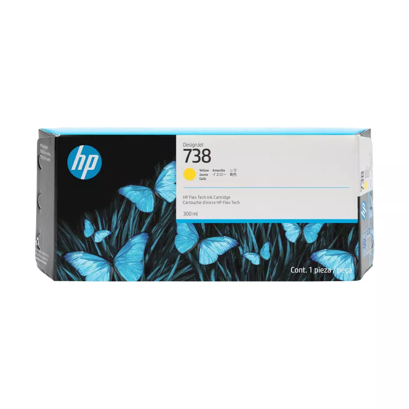 HP 738 300 ml žltá tlačová hlava DesignJet pre atramentovú kazetu