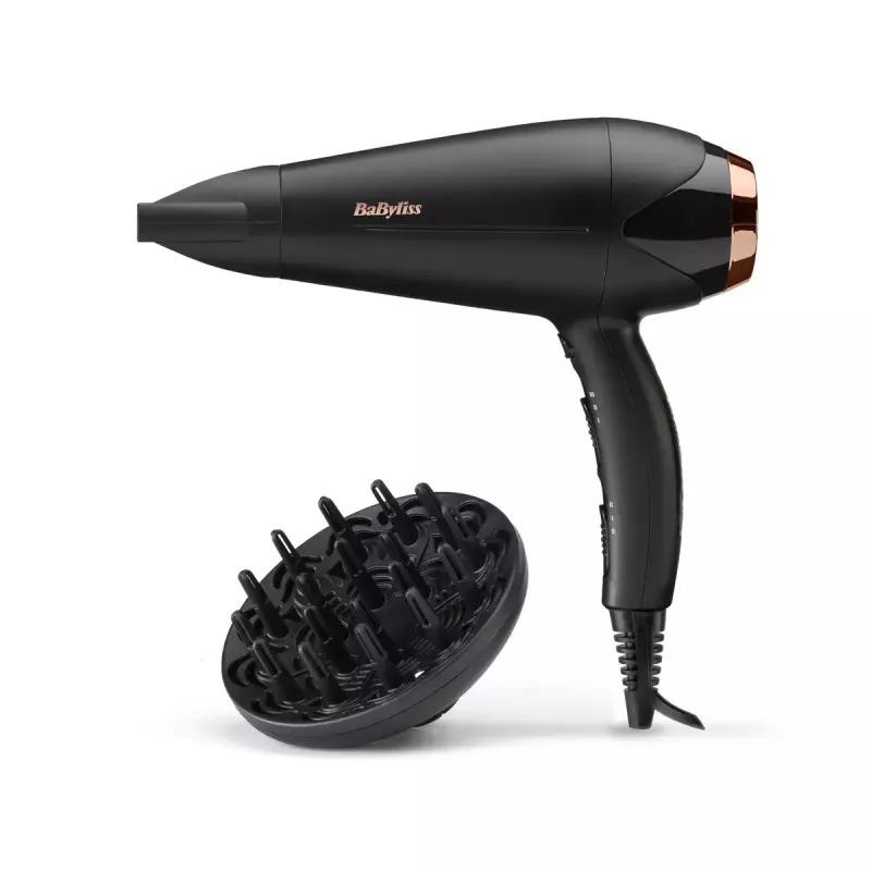 Fén BABYLISS D570DE Turbo Shine 2200 W s difúzorom a koncentrátorom