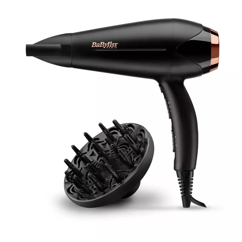 Fén BABYLISS D570DE Turbo Shine 2200 W s difúzorom a koncentrátorom