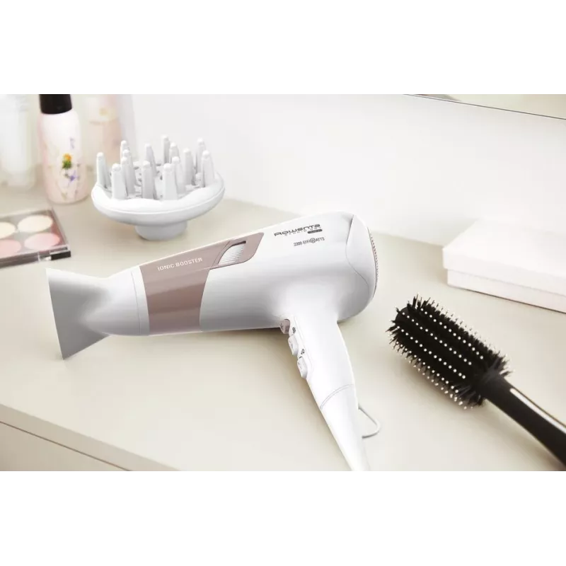 Rowenta Studio Dry CV5830 fén 2300 W béžová, biela