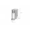 Unold Ava kanvica 2,5 l 2600 W strieborná, biela