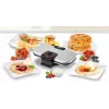 Unold 48241 vaflovač 2 vafle 1300 W čierna, strieborná