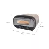 Unold 68806 príprava pizze/rúra 1 pizza 1700 W nehrdzavejúca oceľ