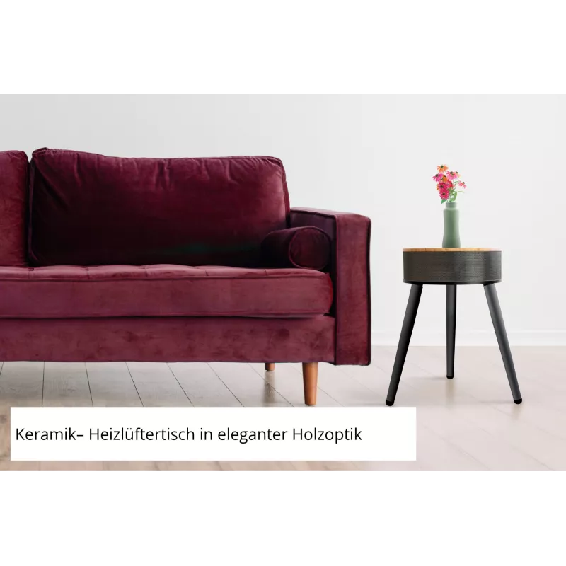 Unold 86545 elektrické vykurovanie interiéru čierna, drevo ventilátorové elektrické vykurovanie