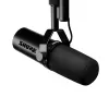 Shure SM7dB dynamický vokálny mikrofón s vstavaným predzosilňovačom, kardioidný, káblový, čierny