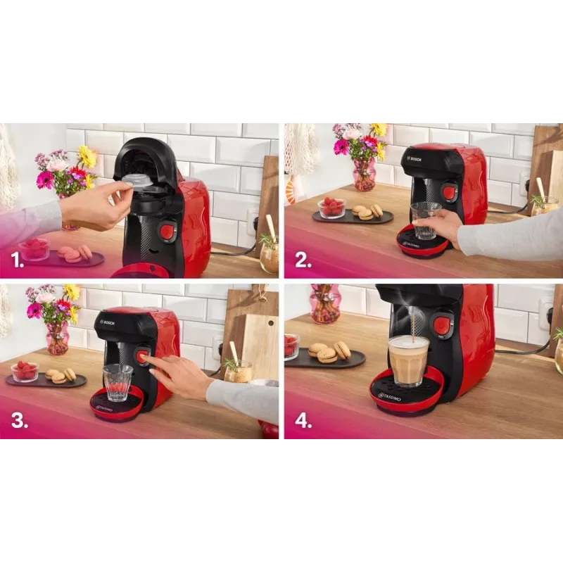 Bosch Tassimo Happy TAS103E kávovar plne automatický kapsulový kávovar 0,7 l