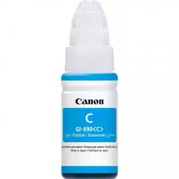 Canon GI-490C, azúrová, Canon, 70 ml, Japonsko, 1 ks