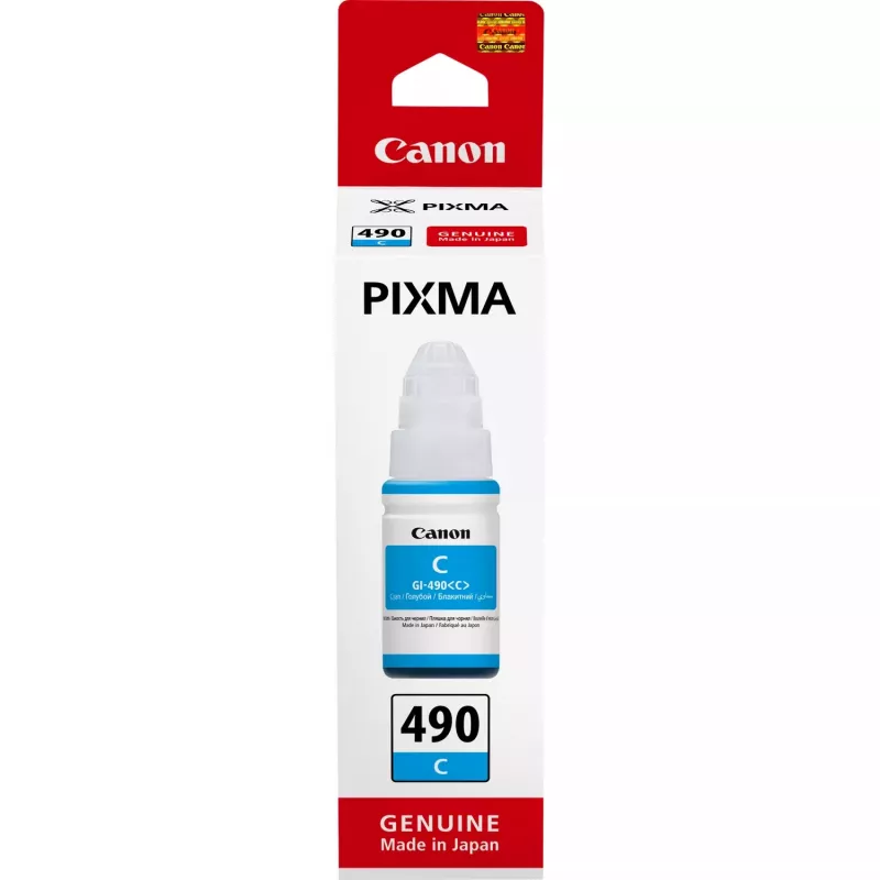 Canon GI-490C, azúrová, Canon, 70 ml, Japonsko, 1 ks