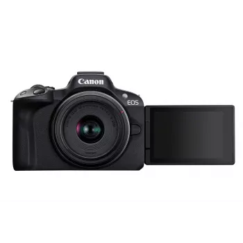 Bezzrkadlový fotoaparát Canon EOS R50 čierny 24,2 MP 4K video