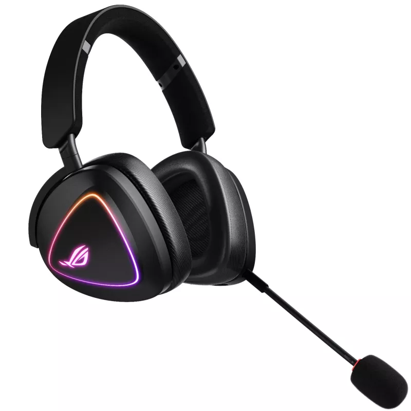 ASUS ROG DELTA II headset káblový & bezdrôtový headband Gaming USB Type-C Bluetooth čierny