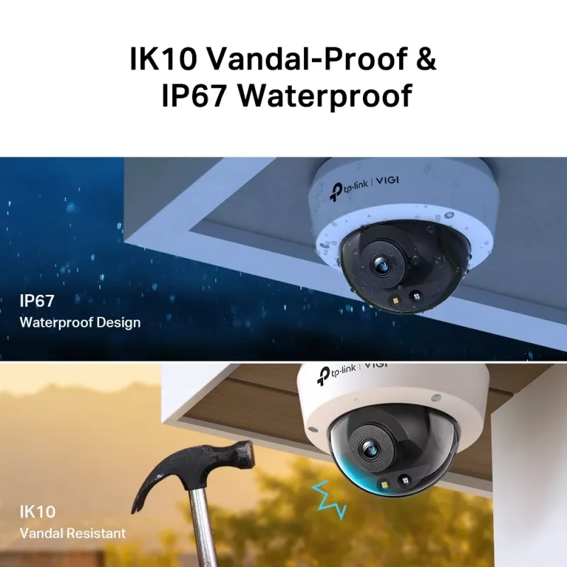IP bezpečnostná kamera TP-Link VIGI 4MP Full-Color Dome