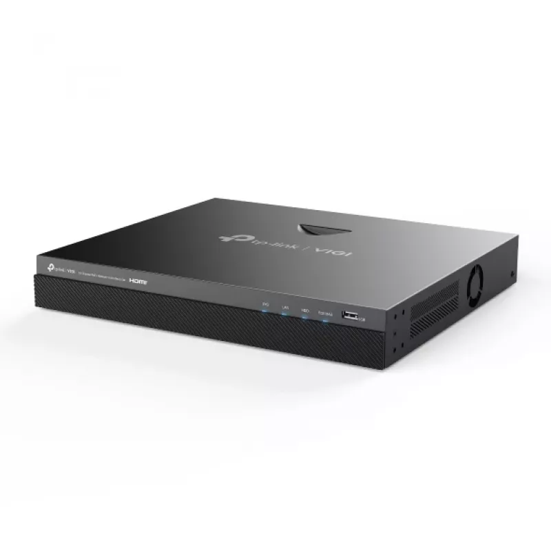 TP-Link VIGI NVR2016H-16MP sieťový videorekordér čierny