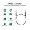 TP-Link 1M Direct Attach SFP+ kábel pre 10 Gigabit pripojenia