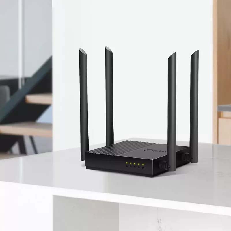 TP-Link Archer C64 WLAN router Gigabit Ethernet dual-band (2,4 GHz / 5 GHz) čierny
