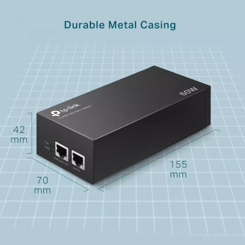 PoE adaptér TP-Link TL-POE170S Gigabit Ethernet 60W