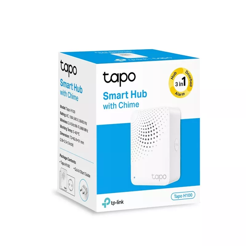 TP-Link Tapo Smart IoT Hub so zvončekom, biely, IoT Hub