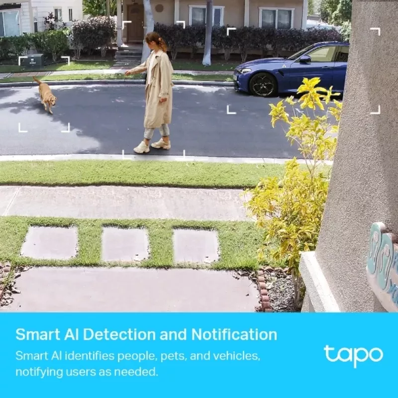 TP-Link Tapo smart bezdrôtový bezpečnostný kamerový systém, systém s 2 kamerami