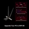 TP-Link AXE5400 Wi-Fi 6E Bluetooth 5.3 PCIe adaptér tri-band 2402 Mbit/s