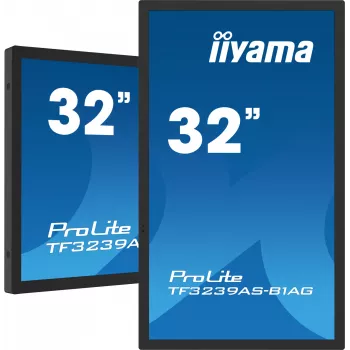iiyama TF3239AS-B1AG počítačový monitor 80 cm (31,5 palcov) 1920 x 1080 pixelov Full HD LED dotyková obrazovka čierna