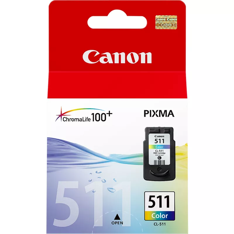 Canon CL-511 trikolórová atramentová kazeta – azúrová, purpurová, žltá