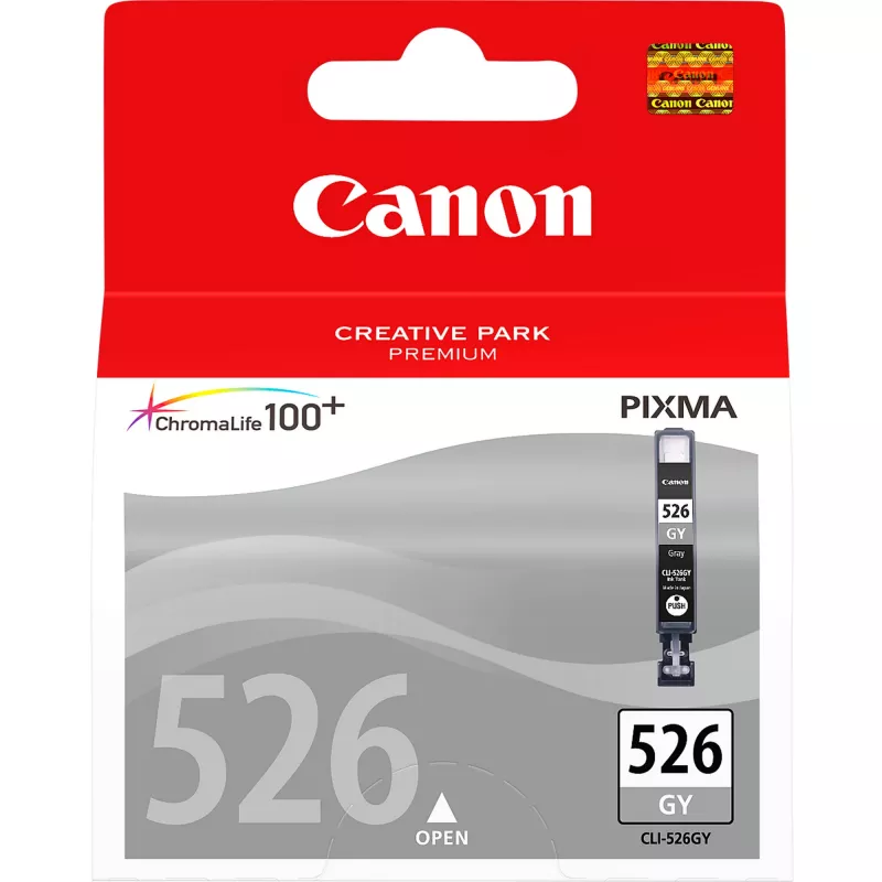 Atramentová kazeta Canon CLI-526GY sivá